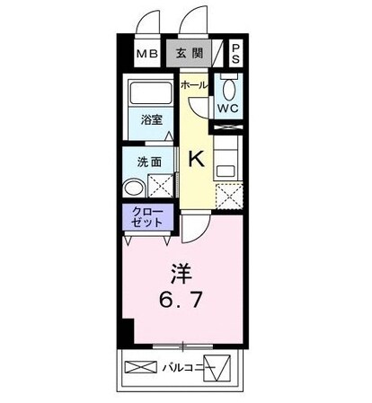 ロイヤル・レジデンス参番館の物件間取画像